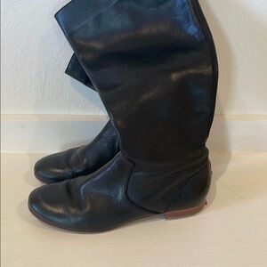 Frye Jillian Black Leather Women's Boots